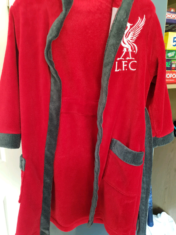 liverpool boys dressing gown